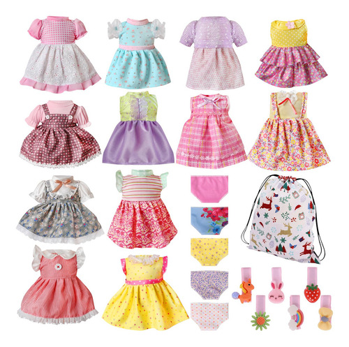 Set de ropa para muñecas Mlcnles Alive de 30 a 40 cm