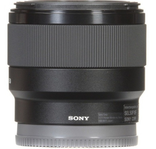 Lente Sony Fe 50mm F1.8 - Nova Sony Preto