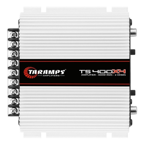 Modulo Taramps T-400 Digital 4 Canais 400w Rms Rca + Frete