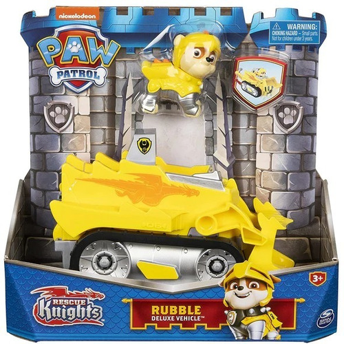 Paw Patrol Rubble Rescue Knights Deluxe