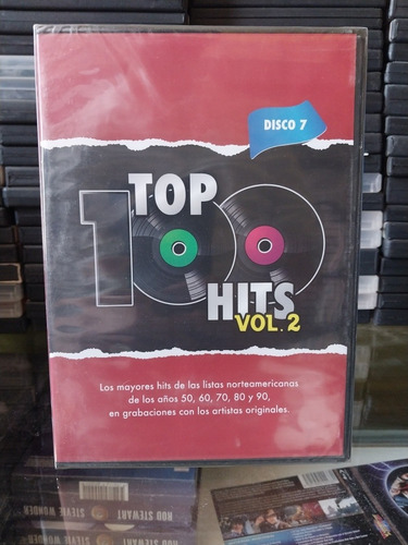 Top 100 Hits Vol. 2 Disco 7 Dvd Original ( Nuevo )