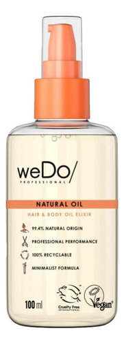 Wedo Professional Natural Oil - Óleo Multifuncional 100ml