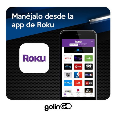 Imagen 5 de 7 de Pantalla Daewoo Roku Tv 32 Pulgadas Led Hd Smart Tv