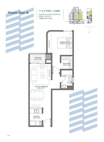 Imagen 14 de 21 de Departamento - Villa Urquiza- Amplios Monoambientes Y 2 Ambientes - Todos Con Balco?n Y Parrilla Propia - Para Vivienda Y Apto Profesional