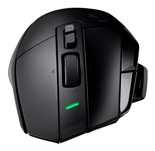Mouse gamer de juego inalámbrico recargable Logitech  Serie G G502 X Plus negro