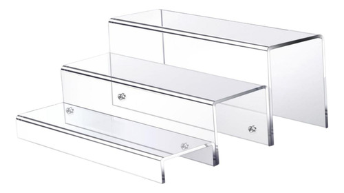 Soporte De Mesa Grande De Acrílico Transparente Con 3