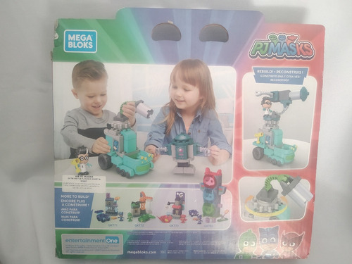 Imagen 4 de 7 de Romeo Laboratorio Movil Pj Mask Heroes En Pijamas Mega Bloks