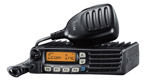 Radio Móvil Analógico Icom Ic-f6021, 400-470 Mhz, 50 Watts
