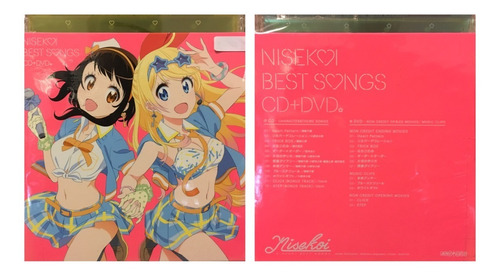 Cd+dvd Original Nisekoi Best Songs Gastovic Anime Store