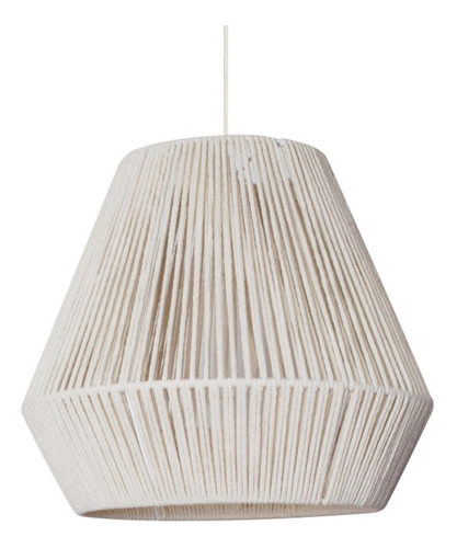 Lampara Colgante Moderna Living Rustica Hilo 60 Cm. Apto Led