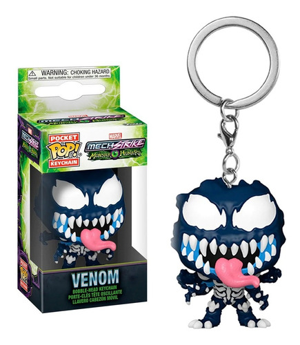 Funko Pop Keychain Marvel Mech Strike Venom