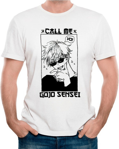 Playera Anime Manga Jujutsu Kaisen Satoru Gojo #583