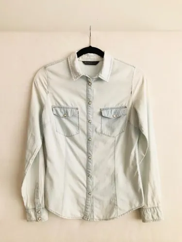 Camisa vaquera mujer 2025 bershka