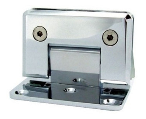 Bisagra Herralum Muro Vidrio Centrada Para Puerta De Cristal Material Acero Inoxidable (pza)