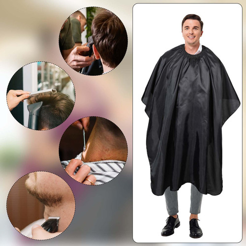 Capa De Corte De Cabello Profesional Jeffdad, Capa De Barber