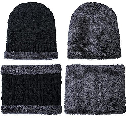 Cálido Conjunto De Gorro Y Bufanda De Invierno Con Estilo G