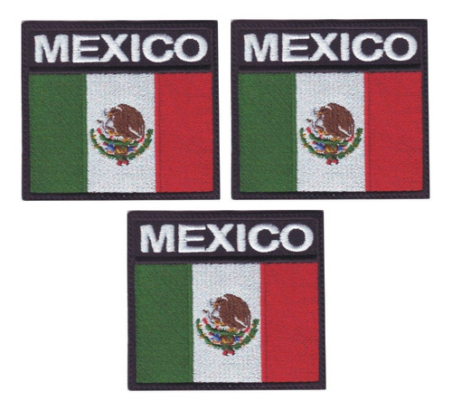 México Badge Parche Bordado Escudo Militar  