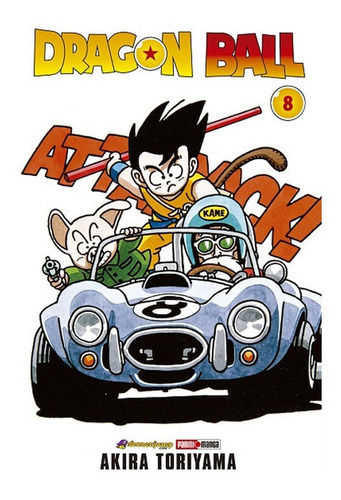 Panini Manga Dragon Ball N.8, De Akira Toriyama. Serie Dragon Ball, Vol. 8. Editorial Panini, Tapa Blanda, Edición 1 En Español, 2014