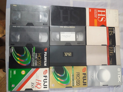 Cassette Cintas Vhs Video Peliculas Virgen Sony Tdk Teltron (Usado)