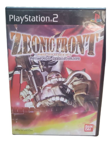 Jogo Zeonic Front Gundam 0079 Ps2 (Usado)