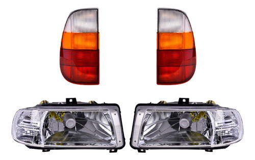 Kit Faros P/halog Y Calaveras Depo Derby 2002 - 2004