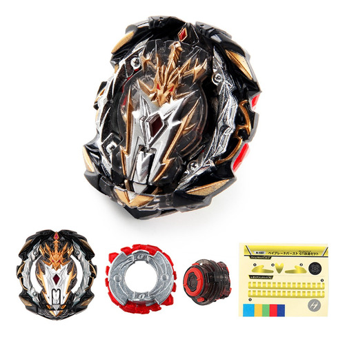 Imagen 10 de 10 de B153 4d Fusion Spinning Top Launcher Niños Gyro Fighting