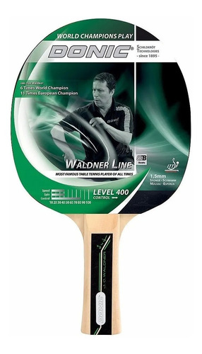 Paleta De Ping Pong Donic Waldner 400 Tenis De Mesa - Olivos