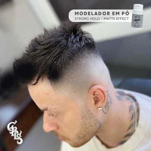 Pomada Modeladora Em Pó Caballeros 7g - Pó Modelador Spike
