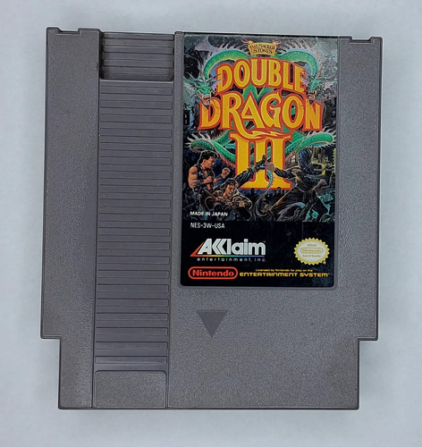Double Dragon 3 Original Nes Nintendinho (Usado)