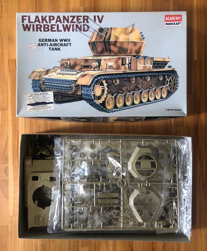 Kit Flak Panzer Iv Wirbelwind #tanque Panzer Canhão 2a Guerr