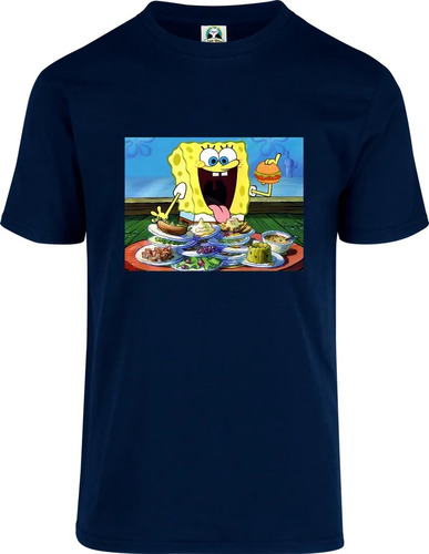 Playera Bob Esponja Mod. 0063 12 Colores Ld