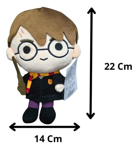 Peluche Harry Potter Weasley Hermione Malfoy Dumbledore Ind Harry Potter Con Varita