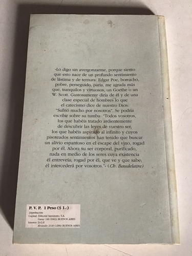 Edgar Allan Poe Cuentos De Intriga Y Terror (Usado)