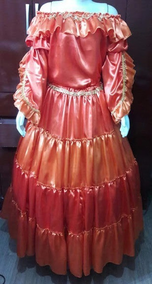 roupa cigana rosa