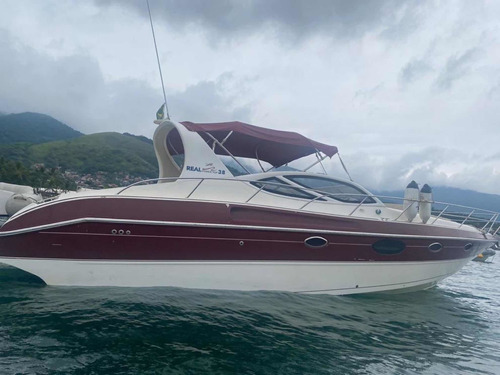 Lancha Real 38 Com 2x Mercruiser 4.2l 320hp B3 2013 Completa