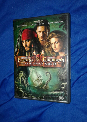 Piratas Del Caribe El Cofre De La Muerte Dvd Original 