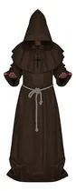 Comprar Fraile Medieval Capucha Monje Renacimiento Sacerdote Tã...