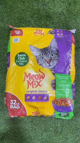 Alimento Seco Gatarina Meow Mix 32lb