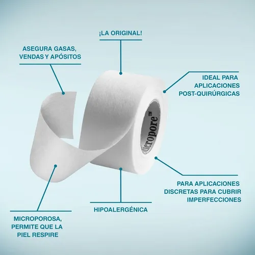 Micropore Nexcare Blanco 48mm X 5m