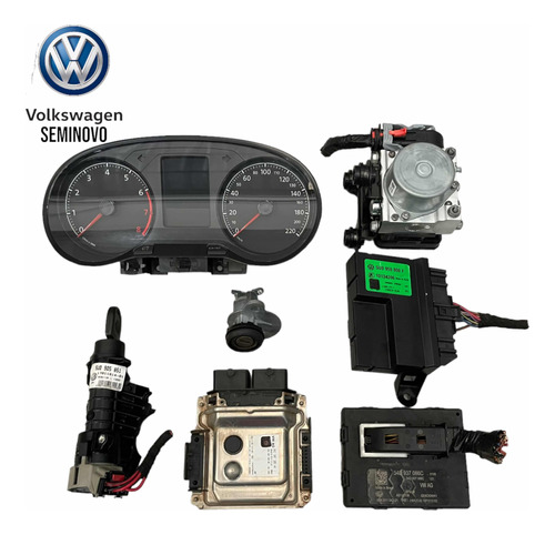 Kit Code Completo Volkswagen Gol G8 1.0 Aspirado 3 Cil. 2019