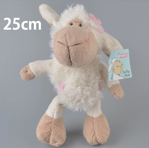 Ovelha Cute De Pelúcia Nici 25cm Alta Qualidade Importado