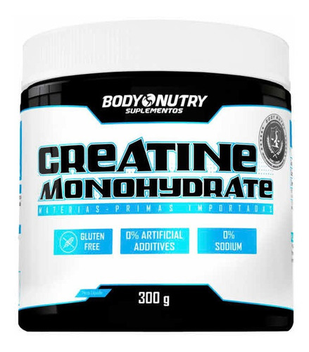 Imagem 1 de 2 de Creatina Monohydrate 300gr - Body Nutry