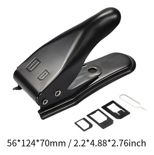 Cómoda Herramienta Para Cortar Tarjetas Sim, 2 En 1, Con