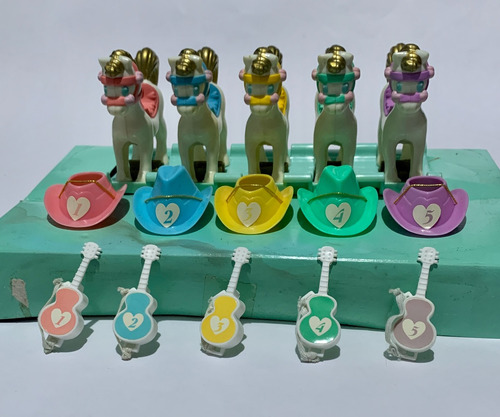 Muñecas Miniatura Ensueño Quints Caballitos Mecedora De 1990 (Usado)