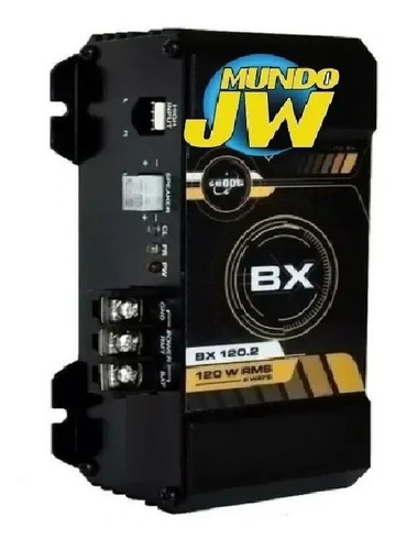 Potencia Boog Bx 120 Rms 2 Can Nano Digital Jw