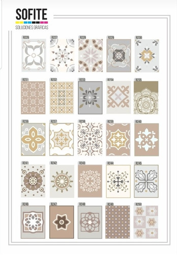 Imagen 6 de 6 de Vinilos Para Pisos 15 X 20 X 32 Unidades