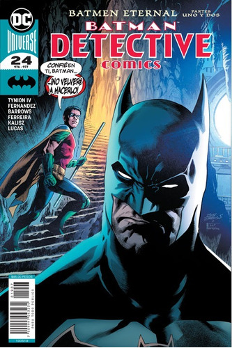 Comic Dc Universe  Batman Detective Comics 24 Batman Eternal