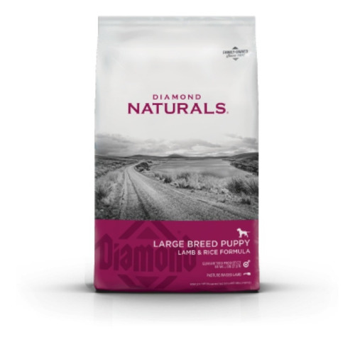 Imagen 1 de 1 de Alimento Diamond Naturals Large Breed Puppy 18kg
