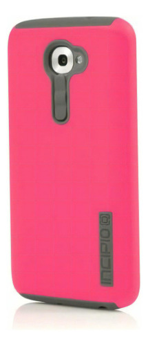 Carcasa Para LG G2, Rosado, Gris (cherry Blossom Pink/gray) Color Rosa Chicle Liso