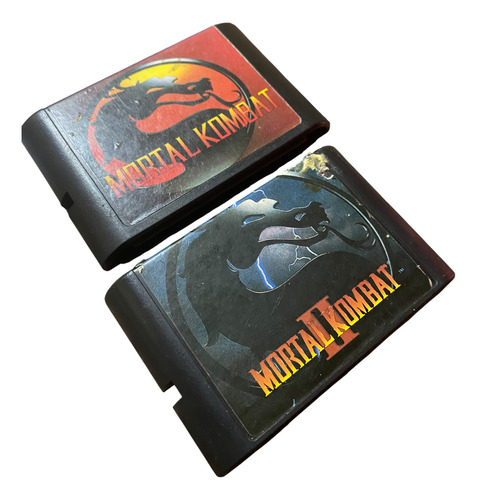 Sega Genesis Mortal Kombat 1 Y 2 (Usado)